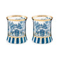 Royal English Garden Tumbler Glass, Set of 2 - |VESIMI Design|