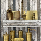 Rustic Antique Brass Kitchen Faucet Lavande - |VESIMI Design| Luxury and Rustic bathrooms online