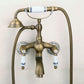 Rustic Antique Brass Provence Telephone Bathtub Faucet Lavande - |VESIMI Design| Luxury and Rustic bathrooms online