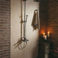 Rustic Luxury Oil Rubbed Bronze Bathroom Shower Set Deira - |VESIMI Design|