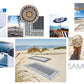 SAMOS Luxury Egyptian Cotton Beach Towel - |VESIMI Design| Luxury and Rustic bathrooms online