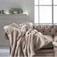 Sibirian Wolf - Luxury Faux Full Fur Cushion - |VESIMI Design| Luxury and Rustic bathrooms online