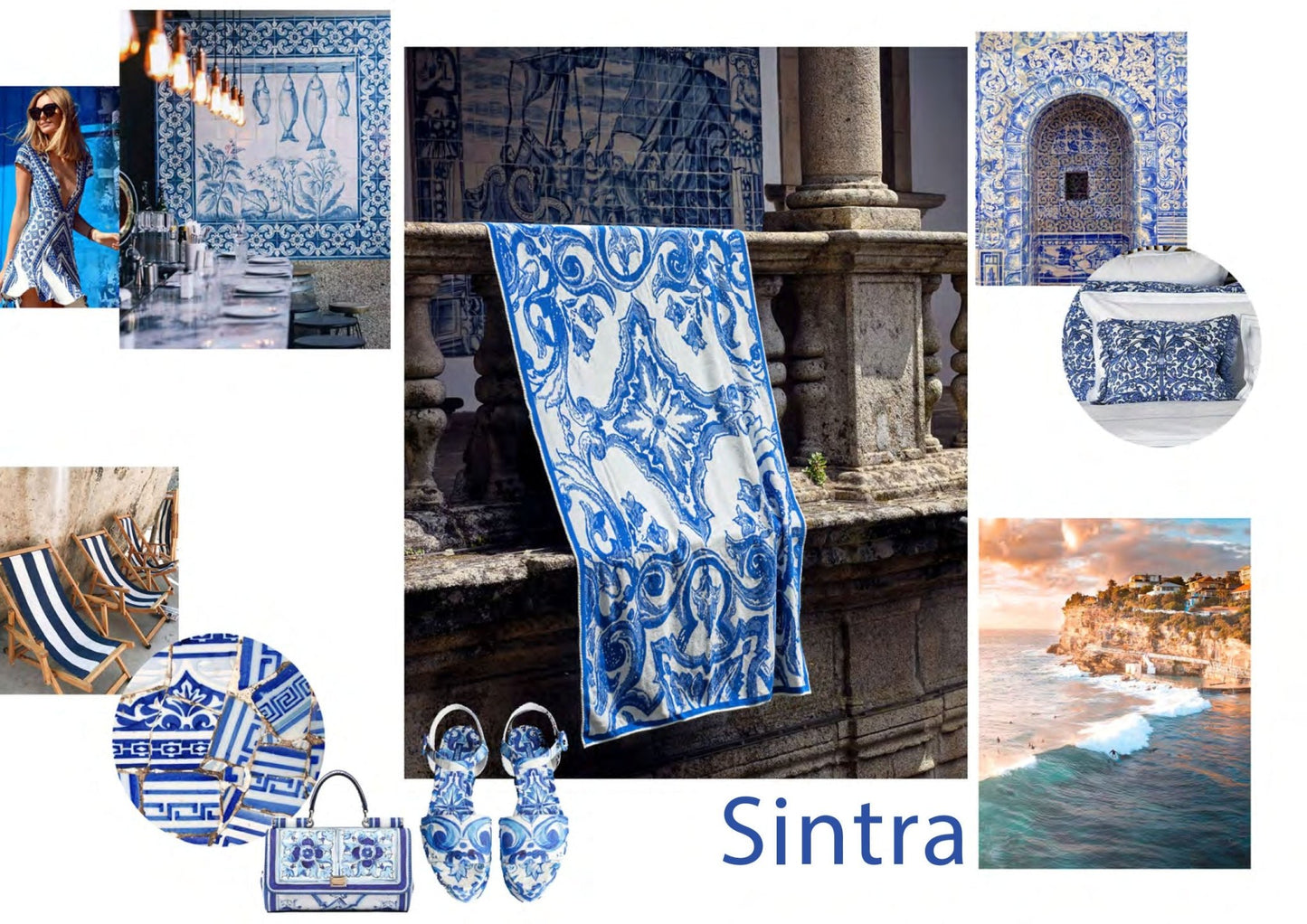 SINTRA Luxury Egyptian Cotton Beach Towel - |VESIMI Design| Luxury and Rustic bathrooms online