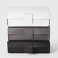 Smokey Grey Nappa Leather Multi-Purpuse Box by Decor Wather - |VESIMI Design|