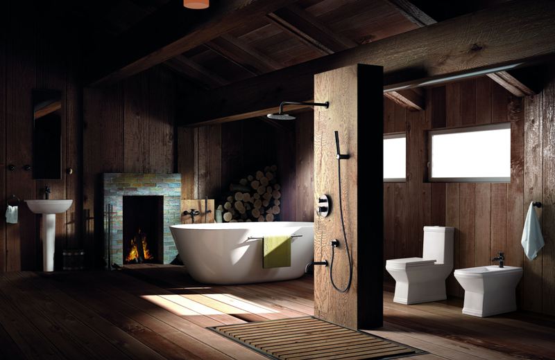 SOLE Design Oil Rubbed Bronze Shower Faucet - |VESIMI Design| Luxury and Rustic bathrooms online