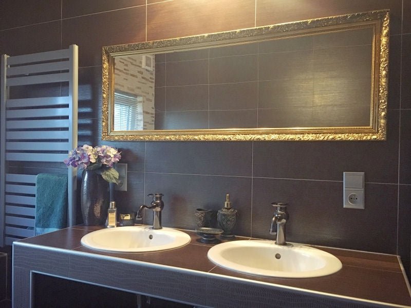 Luxury Dark Bronze Bathroom Pedal Bin with Soft Close –, VESIMI Design