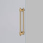 Solid Double-Sided Pull Bar Stainless Gold, Brass - |VESIMI Design| Luxury and Rustic bathrooms online