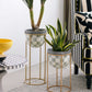 Sterling Check Short Plant Stand - |VESIMI Design|