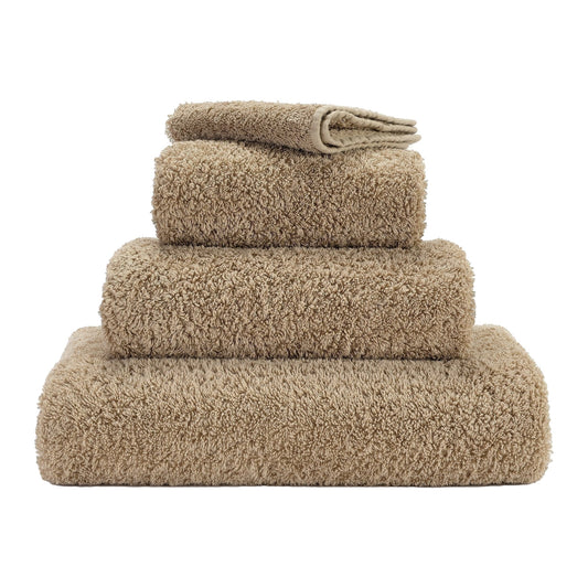 Super Pile Beige Luxury Bath Towel by Abyss & Habidecor | 711 Taupe - |VESIMI Design| Luxury and Rustic bathrooms online