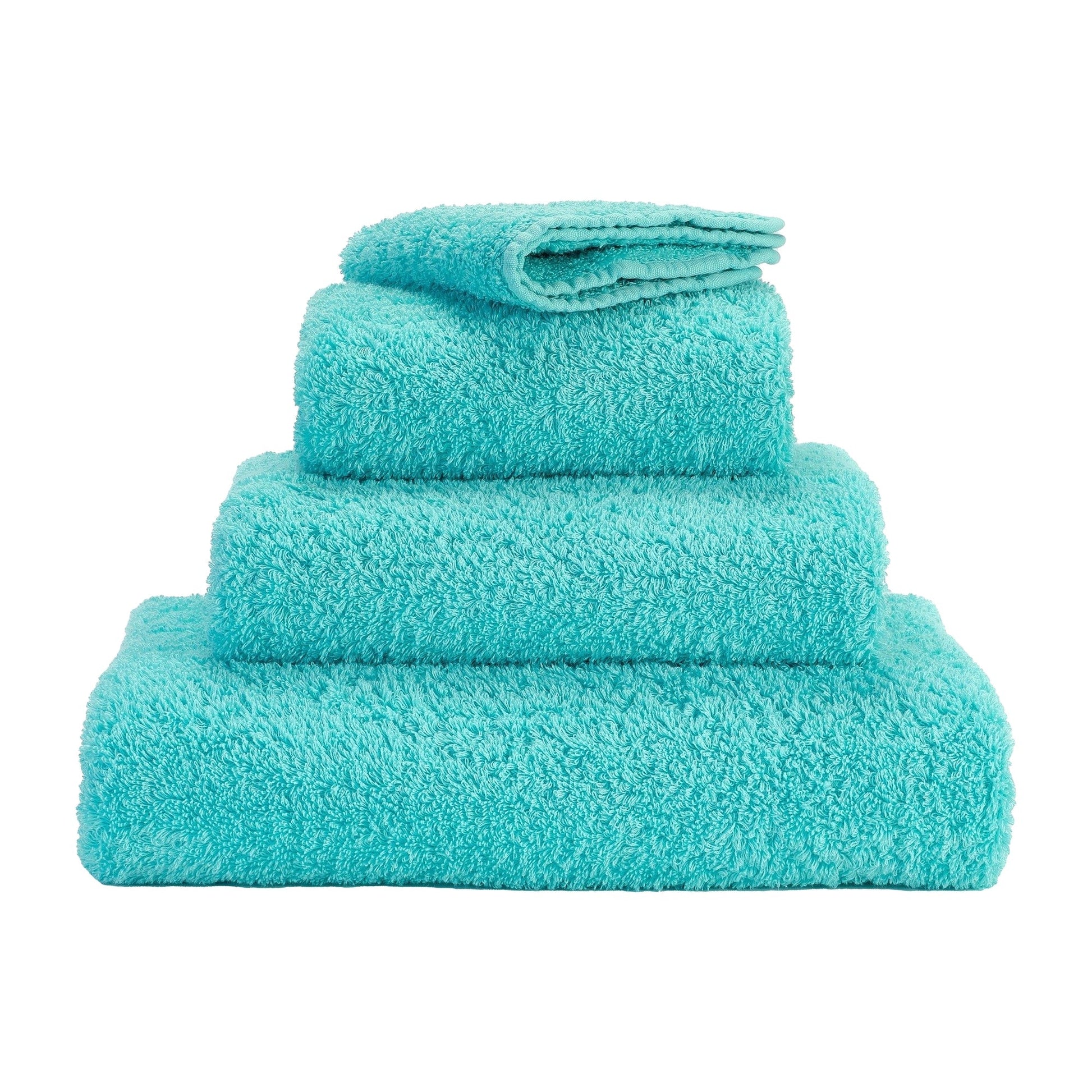 Super Pile Egyptian Cotton Towel by Abyss & Habidecor | 370 Turquoise - |VESIMI Design| Luxury and Rustic bathrooms online