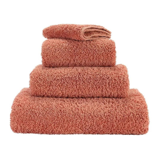 Super Pile Luxury Bath Towel by Abyss & Habidecor | 685 Terracotta - |VESIMI Design| Luxury and Rustic bathrooms online
