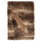 Tamiras - Luxury Brown Faux Fur Blanket - Plaid 140 x 200 cm - |VESIMI Design| Luxury and Rustic bathrooms online