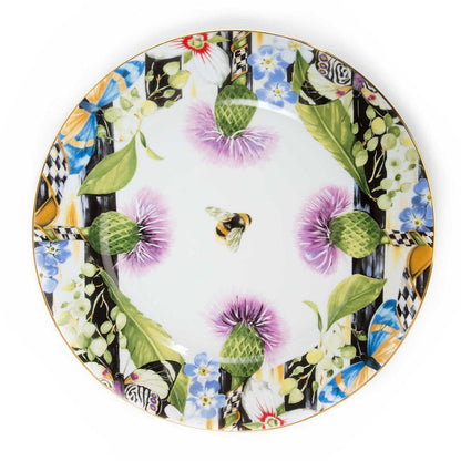 Thistle & Bee Charger by Mackenzie-Childs - |VESIMI Design|
