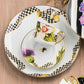 Thistle & Bee Luxury Dinner Plate - Ribbon - |VESIMI Design|
