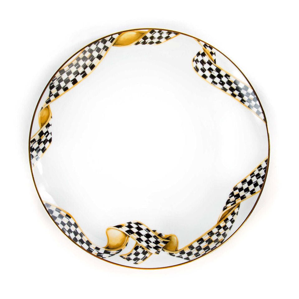 Thistle & Bee Luxury Dinner Plate - Ribbon - |VESIMI Design|