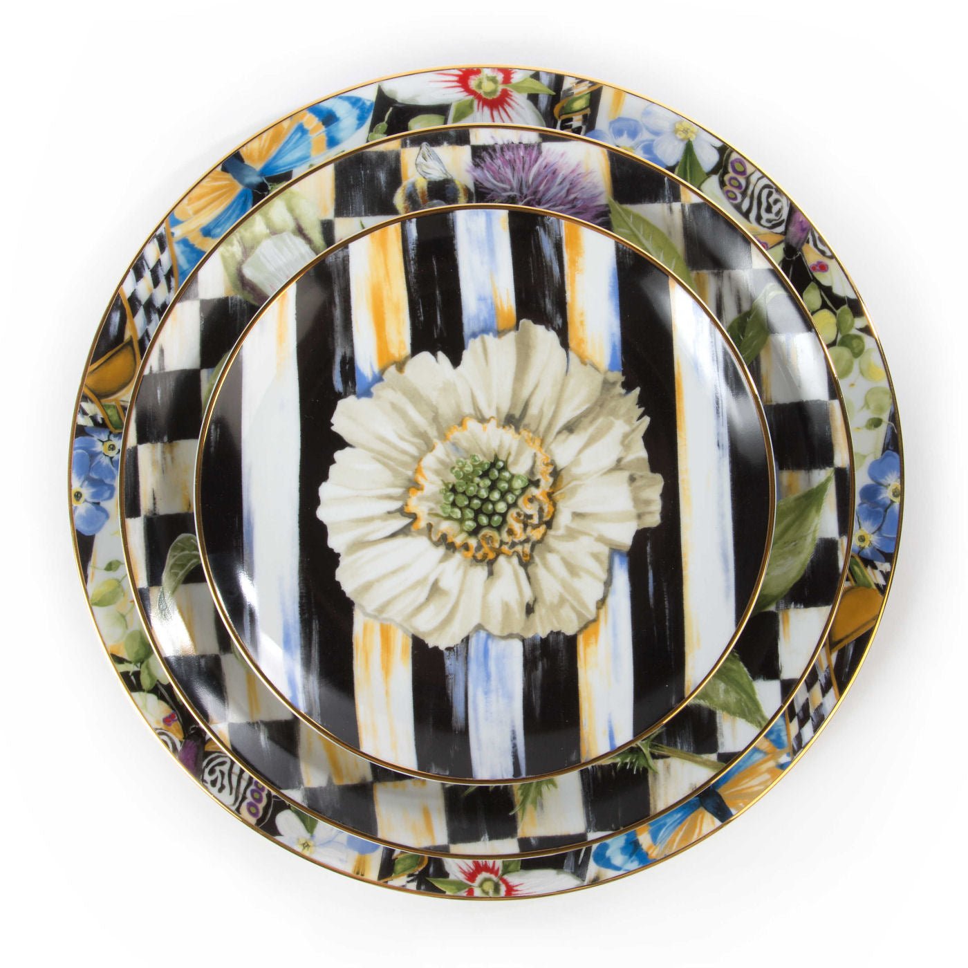 Thistle & Bee Salad Plate - The Bride - |VESIMI Design|