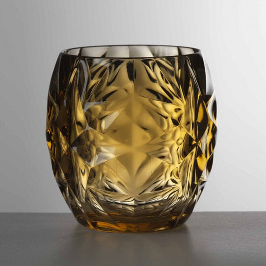 Venezia Amber Glasses by Mario Luca Giusti - Luxury Box of 6pcs - |VESIMI Design|