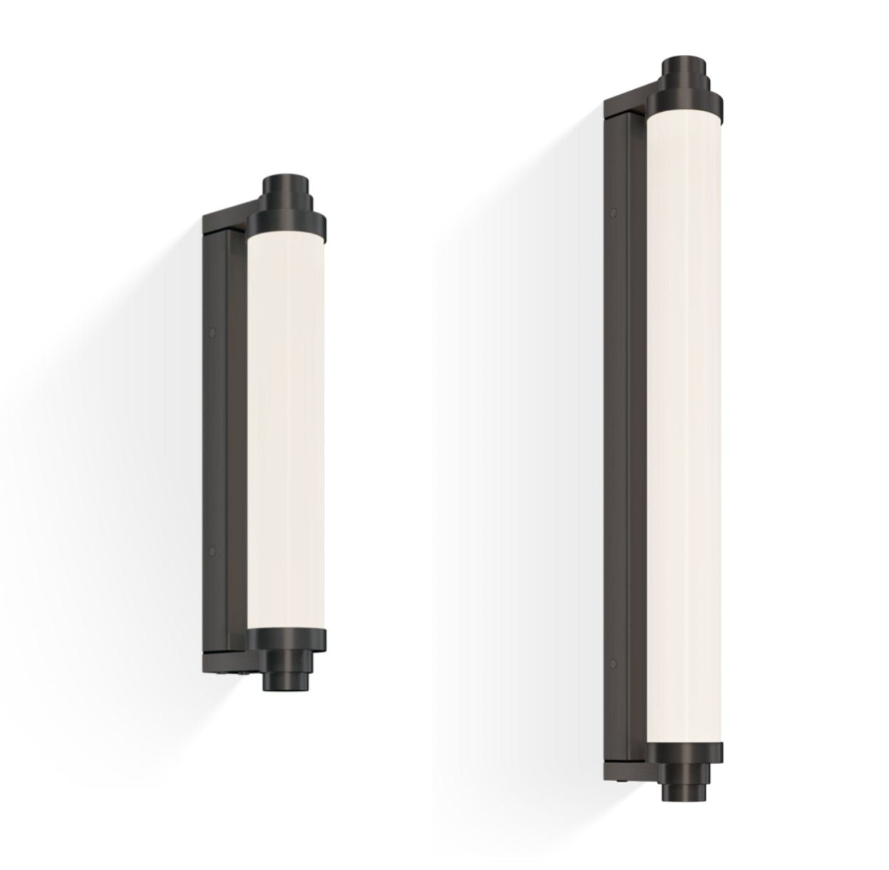 VIENNA Led Wall Light Matt Black 40cm / 60cm - |VESIMI Design|