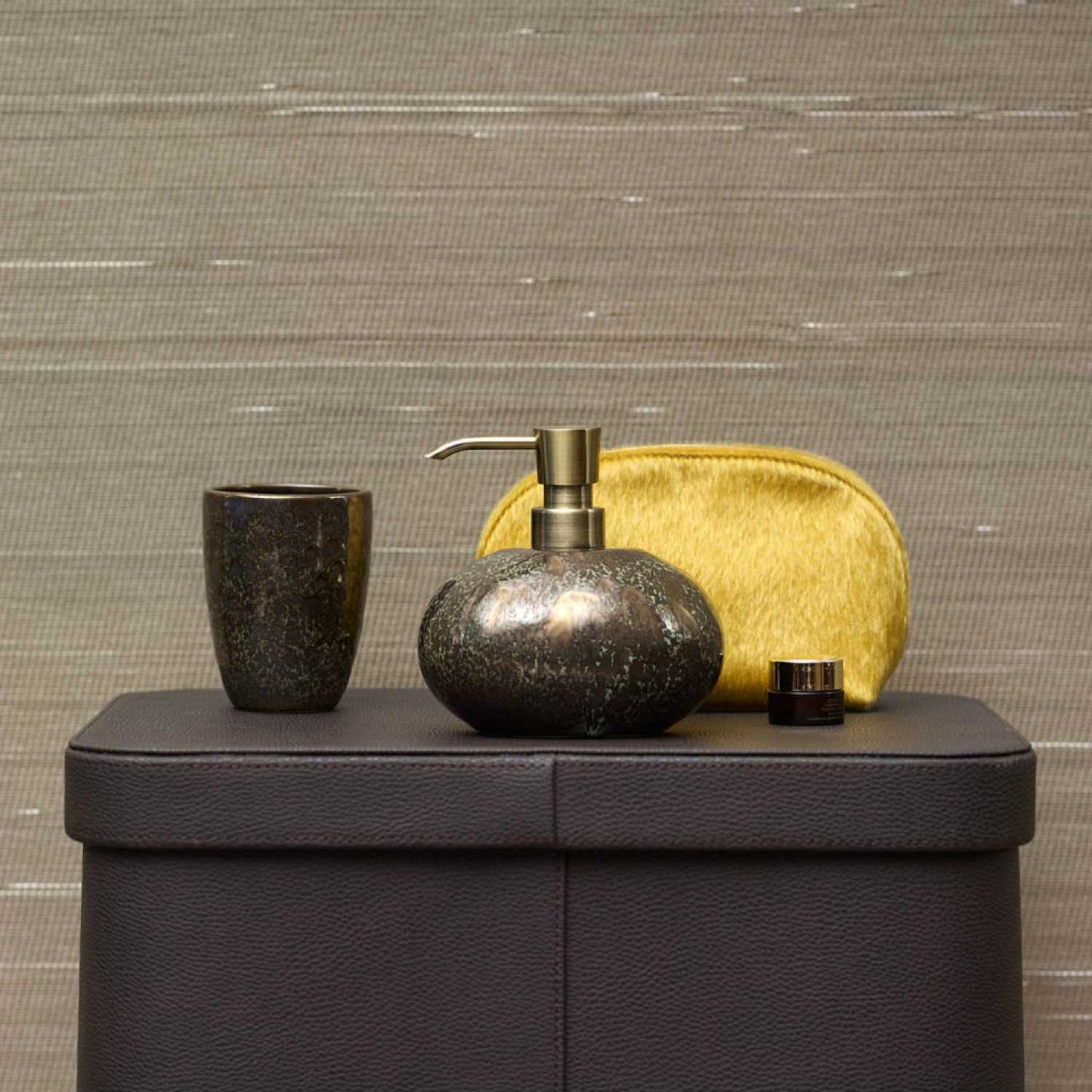 Vintage Bronze Liquid Soap Dispenser - |VESIMI Design| Luxury and Rustic bathrooms online