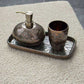 Vintage Bronze Soap Dish Holder - |VESIMI Design| Luxury and Rustic bathrooms online