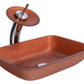 Waterfall® Faucet with Red Desert Basin - |VESIMI Design| Luxury Bathrooms & Deco