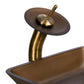 Waterfall® Glass Design Faucet Bronze - |VESIMI Design| Luxury and Rustic bathrooms online