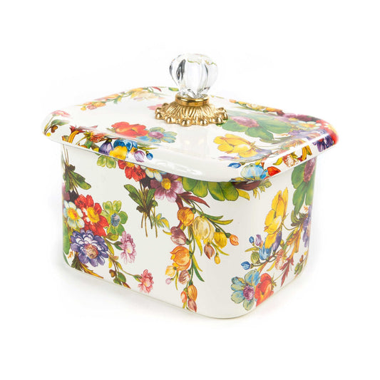 White Flower Market Recipe Box - |VESIMI Design|
