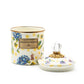 Wildflowers Yellow Small Canister by Mackenzie Childs - |VESIMI Design|